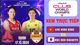 Link xem trực tiếp Bích Tuyền thi đấu: CLB Ninh Bình vs NEC Red Rockets