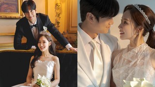 tvN tung ảnh cưới tuyệt đẹp của Park Min Young và Na In Woo trong phim 'Cô đi mà lấy chồng tôi'