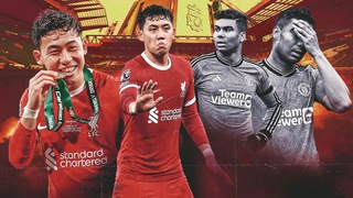 Đại chiến MU vs Liverpool: Sự tương phản đáng kinh ngạc giữa Casemiro và Wataru Endo