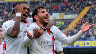 Vòng 29 Serie A: Thắng dễ Verona, Milan xây chắc ngôi nhì bảng