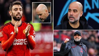 Trụ cột của MU công khai khen ngợi Pep Guardiola và Juergen Klopp