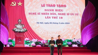 Ngày 6/3, chính thức trao tặng, truy tặng danh hiệu cao quý cho 389 nghệ sỹ