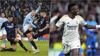 Kết quả Cúp C1: Real Madrid nhọc nhằn vượt qua Leipzig, Haaland tiếp tục 'nổ súng' cho Man City