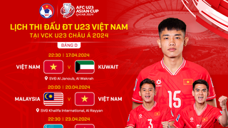 Xác định 2 nhà đài của Việt Nam trực tiếp VCK U23 châu Á 2024, người hâm mộ sẽ được xem miễn phí