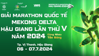 10 nghìn người dự giải Marathon Hậu Giang 2024