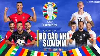 Nhận định Bồ Đào Nha vs Slovenia, vòng 1/8 EURO 2024 (2h00, 2/7)