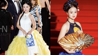 Hình ảnh mẫu teen Maika Ngọc Khánh tự tin ở Liên hoan phim Cannes 