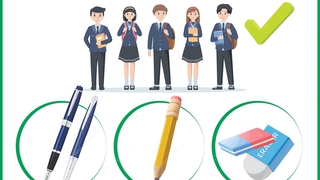 Kỳ thi tuyển sinh vào lớp 10 THPT năm học 2024-2025: 9 vật dụng được mang vào phòng thi