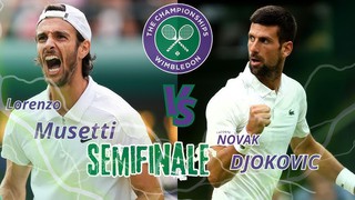 Link xem trực tiếp Musetti vs Djokovic, bán kết Wimbledon 2024 (22h00 hôm nay)