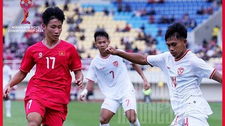 Tuyển trẻ Việt Nam thua 0-5 chủ nhà Indonesia ở trận tranh tranh hạng ba giải Đông Nam Á