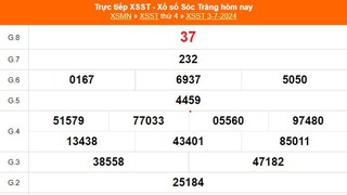 XSST 3/7, kết quả xổ số Sóc Trăng hôm nay ngày 3/7/2024, trực tiếp xổ số hôm nay