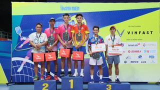 Tay vợt chuyên nghiệp đăng quang Pickleball Thanh Niên 2024