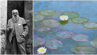 Tuyệt tác 'Hoa súng' của Claude Monet lần đầu lên bục đấu giá