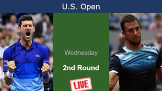 Link xem trực tiếp Djokovic vs Djere, vòng 2 US Open 2024 (08h00 hôm nay)