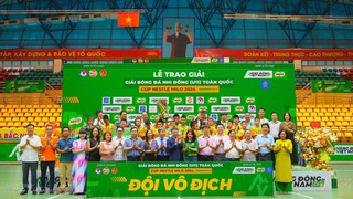 SLNA vô địch giải bóng đá nhi đồng toàn quốc 2024