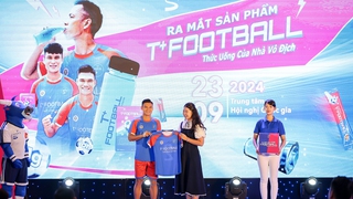 Ra mắt sản phẩm Thức uống thể thao T+Football