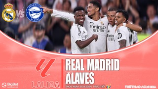 Nhận định, soi tỷ lệ Real Madrid vs Alaves 2h00 ngày 25/9, La Liga vòng 7