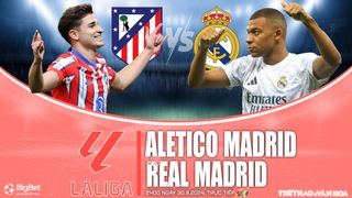 Nhận định, soi tỷ lệ Atletico Madrid vs Real Madrid 02h00 ngày 30/9, vòng 8 La Liga