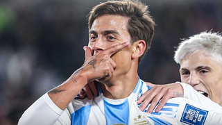 Dybala ghi bàn trở lại sau 2 năm, ĐT Argentina thắng đậm ở vòng loại World Cup