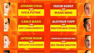 Xác định các cặp đấu của giải billiards được chờ đợi nhất tại Hà Nội