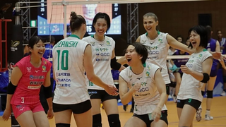 Trần Thị Thanh Thúy ghi điểm nhiều nhất đội nhưng CLB Nhật Bản vẫn nhận thất bại đáng tiếc