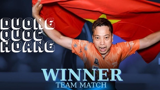 Dương Quốc Hoàng tỏa sáng, giúp đội châu Á thắng trắng ngày mở màn Reyes Cup 2025