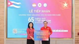 TTXVN ủng hộ chương trình “65 năm nghĩa tình Việt Nam - Cuba”
