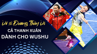Cả thanh xuân Dương Thúy Vi dành cho Wushu