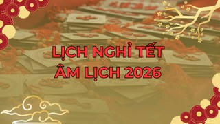 Đề xuất cán bộ, công chức, viên chức nghỉ 9 ngày dịp Tết Âm lịch 2026 