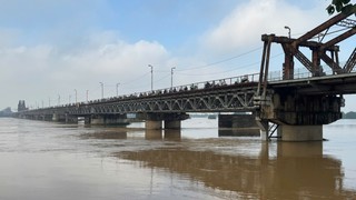 Ảnh hưởng bão số 10: Nước sông Hồng lên mức báo động 1, nhiều sông vượt báo động 3