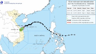 Bão số 12 suy yếu thành áp thấp nhiệt đới