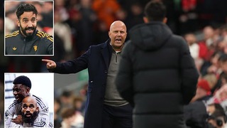 Ruben Amorim đáp trả Arne Slot sau lời mỉa mai về lối chơi của MU