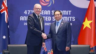 Thủ tướng Phạm Minh Chính gặp Thủ tướng Australia