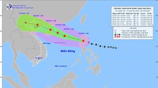 Tiến sĩ Mai Văn Khiêm: Chiều 3/10, bão MATMO vào Biển Đông, gây mưa lớn ở Bắc Bộ và Thanh Hóa