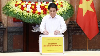 Chủ tịch nước và Văn phòng Chủ tịch nước ủng hộ đồng bào bị bão lũ