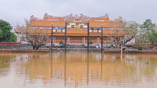 Lũ trên các sông ở Huế xuống dần