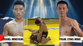 Đánh bại đối thủ Trung Quốc chỉ sau hơn 2 phút, độc cô cầu bại Việt Nam vô địch giải MMA thế giới