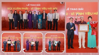Toàn cảnh Lễ trao giải Bùi Xuân Phái - Vì tình yêu Hà Nội lần 18 - 2025