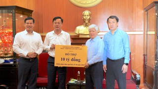 TKV ủng hộ 10 tỷ đồng hỗ trợ đồng bào các tỉnh, thành phố bị thiên tai