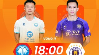 Link xem trực tiếp bóng đá Thép Xanh Nam Định vs Hà Nội FC 18h00 hôm nay, V.League vòng 11