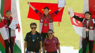 Chân chạy Việt Nam xuất sắc bảo vệ thành công chức vô địch điền kinh trẻ Đông Nam Á 2025