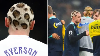 Cầu thủ Na Uy gây sốc với kiểu tóc... báo đốm ở đại chiến với ĐT Ý tại vòng loại World Cup 2026