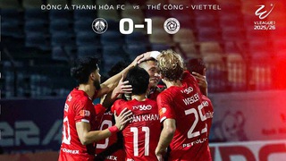 Đinh Viết Tú lập siêu phẩm sút xa vào lưới đội bóng cũ, Thể Công giành trọn 3 điểm ở xứ Thanh