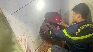 Bé gái bị đất đá sạt lở vùi lấp ở Xuân Trường - Đà Lạt qua cơn nguy kịch