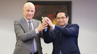 Thủ tướng Phạm Minh Chính tiếp Tổng Bí thư Đảng Mặt trận Giải phóng Dân tộc Algeria