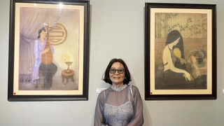 Vì thương phụ nữ mà vẽ lại kiệt tác “Chinh phụ ngâm”