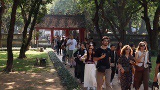 Văn Miếu - Quốc Tử Giám mở cửa miễn phí vé tham quan cho tất cả du khách nhân Ngày Di sản Việt Nam 23/11