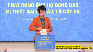 Thông tấn xã Việt Nam phát động ủng hộ đồng bào bị lũ lụt