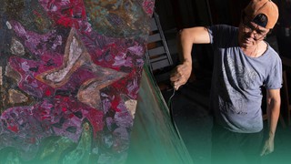 Người trở về từ giấc mơ kim loại: Nghệ sĩ Đinh Phong triển lãm Hội họa và Điêu khắc tại Hà Nội