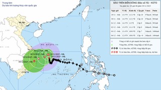 Áp thấp nhiệt đới ít khả năng ảnh hưởng trực tiếp đến đất liền Nam Bộ